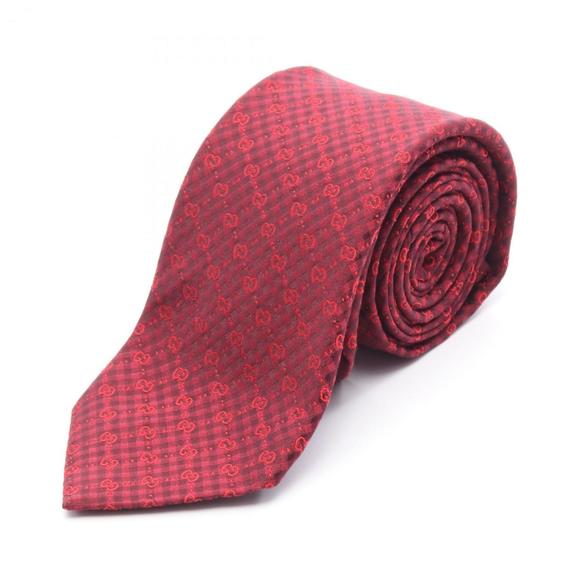 gucci burgundy tie